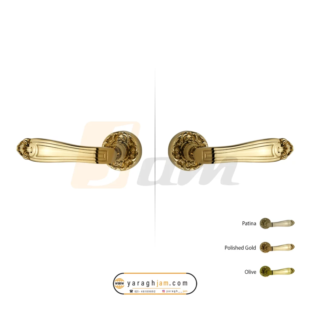 دستگیره برنجی تیک سری 22R
