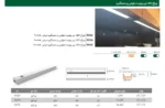 چراغ LED زیر کابینت هوایی و دستگیره