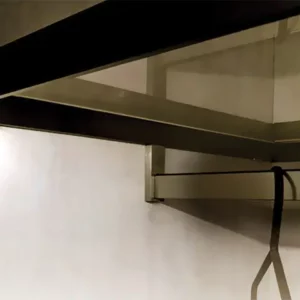 چراغ LED شلف شیشه ای عمق 52 با رگال