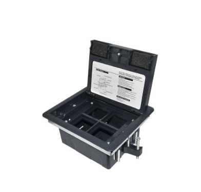 پریز برق کف خواب با ظرفیت 4 ماژول ملونی 10160-4