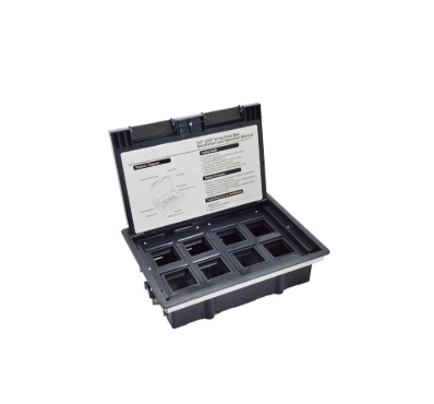 پریز برق کف خواب با ظرفیت 8 ماژول ملونی 10160-8