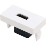 پورت یدک مدل HDMI 10132 مناسب پریز کف خواب رنگ سفید