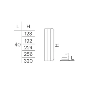 دستگیره کابینتی تیک 20C مشخصات